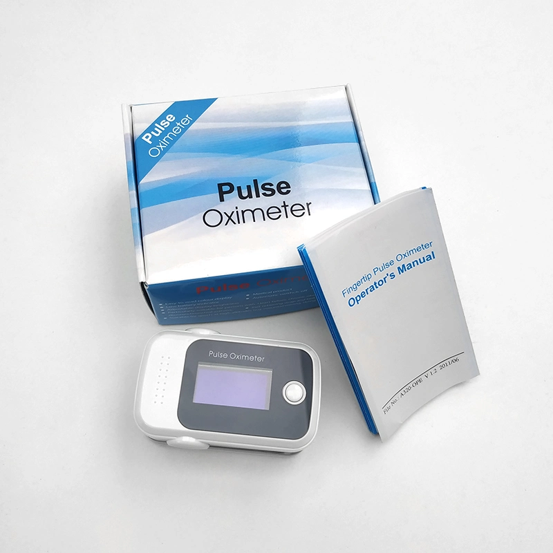 Digital Electric Blood Oxygen SpO2 Finger Pulse Oximeter Home Care Saturation Oximeter with LED Display