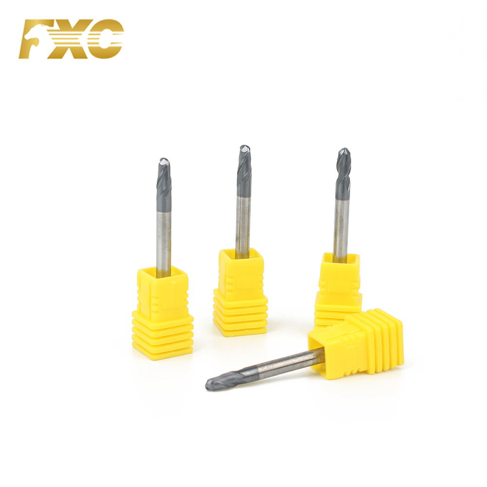 HRC45 2flutes Carbide Metaled Ball Nose End Mill
