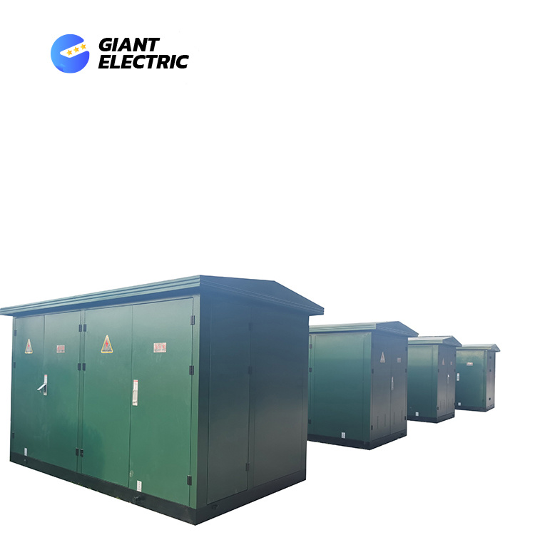 Zhegui Electric 33kv Mini Mv Compact Prefabricated Outdoor Package Substation