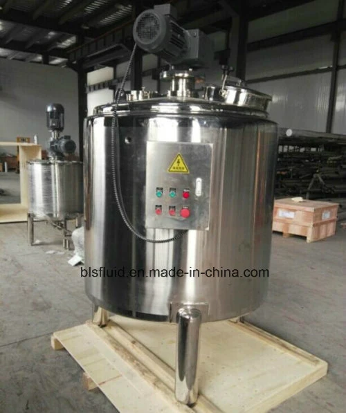 500L Stainless Steel Double Jacketed Reactor Tank