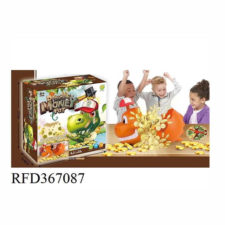 Funny Board Game Blast Dinosaur Game Dinosaur Money Pot for Kids