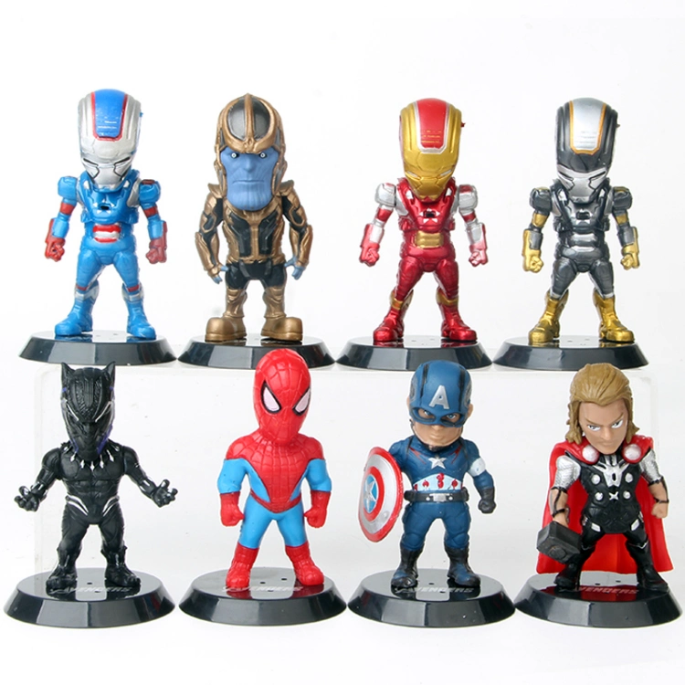 Super Heroes Action Figure Toy Thor Man PVC Action Figure Collection Models Toy Figure for Car Decoration