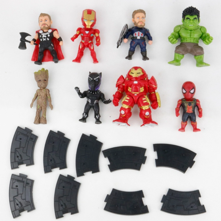 Super Heros Action Figure Toy Superman Thor Man PVC Action Figure Collection Models Toy for Children