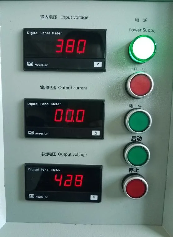 3kVA Digital Three Phase AV Manual Regulator Contact Voltage Regulator, Variable Transformer (Variac)