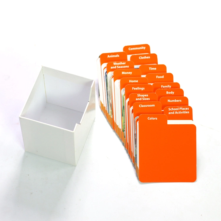Custom Education Flash Card Playing Cards Printing Customized Design Card Game
