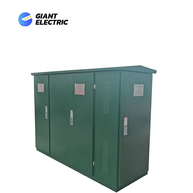 Professional Custom Made Outdoor Electrical Power Distribution Container Kiosk Package Type Transformer Substation Equipment