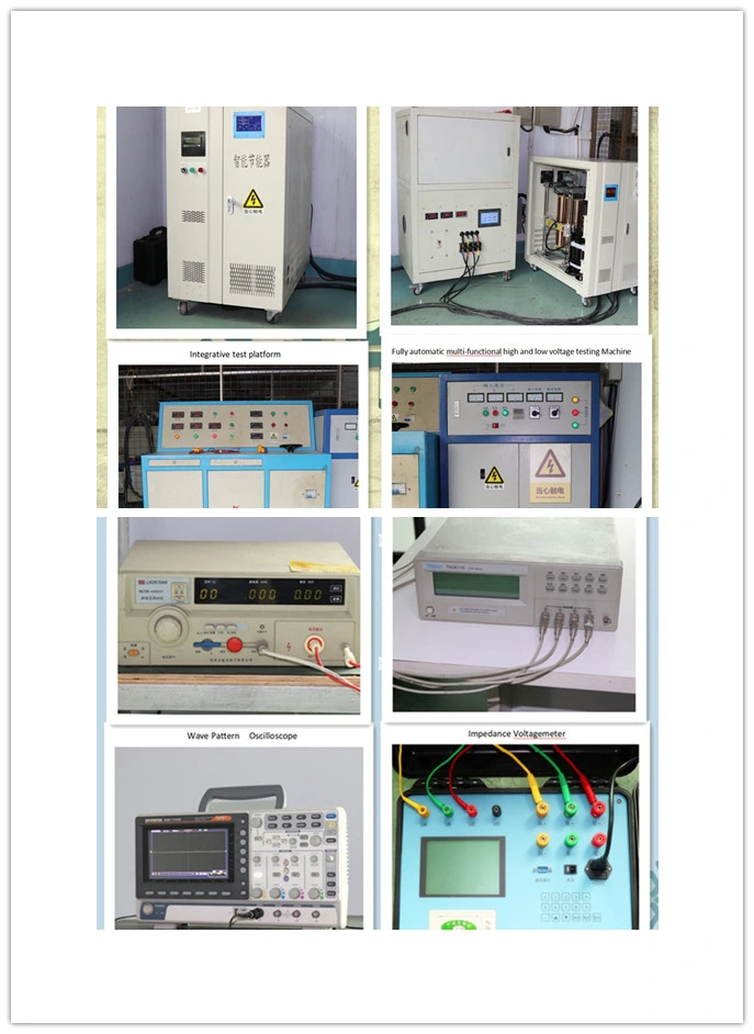 Sg 3 Phase 30kVA 220V to 440V Step up Dry Type Variable Voltage Transformer