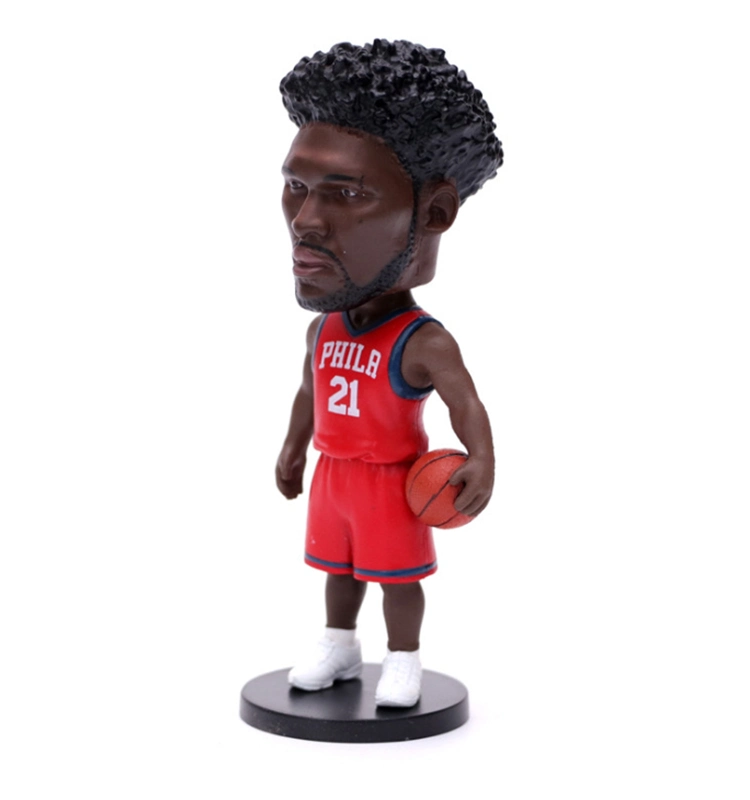OEM Custom Action Figure NBA Character PVC Figurine America (U. S. A.) Basketball Superstar Fan Decorations