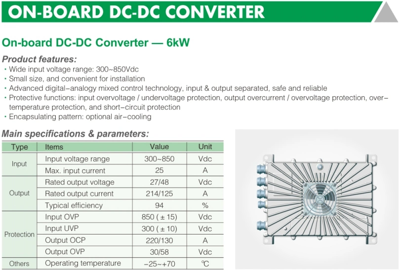 China Manufacturer 1kw 1.5kw Transformer DC-DC Boost Converter