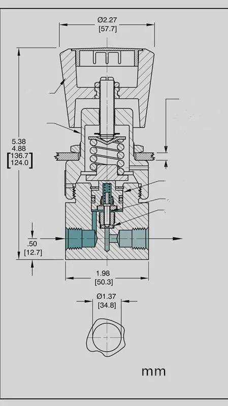 Stainless Steel Bpr Back Pressure Regulator Pressure Reducing Valve LPG Gas Regulator