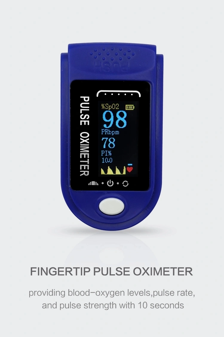 Hight Quality Pulse Oximeter Fingertip Pulse Oximeter Measuring Blood Oxygen Saturation