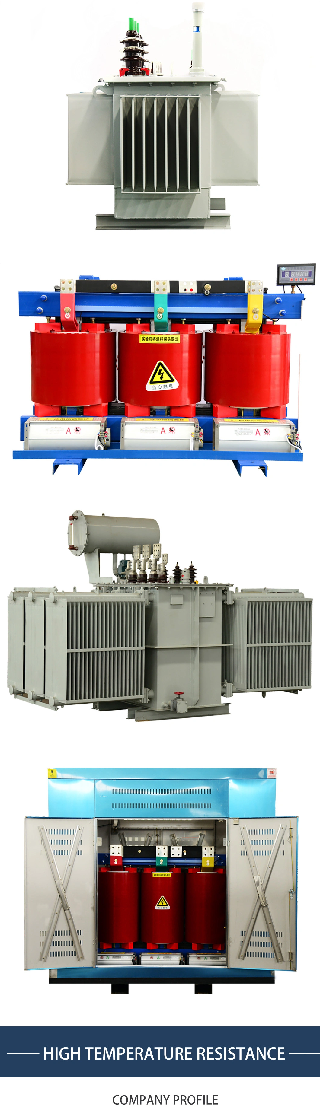 Superior Quality Three-Phase 630kVA 11kv Cast Resin Dry Type Distribution Transformer with Oil Indicator