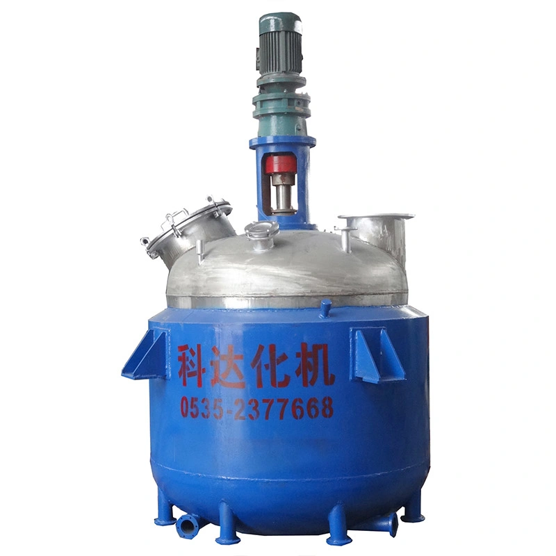 100-2000L Electrical Heating Chemical Reaction Reactor Heating Jacket Reactor