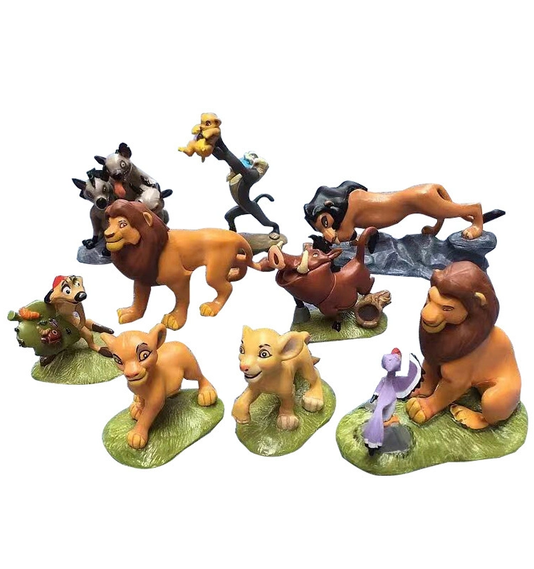 Wholesale Hot The Lion King Simba PVC Action Figure, Cartoon Movie Characters Action Figure