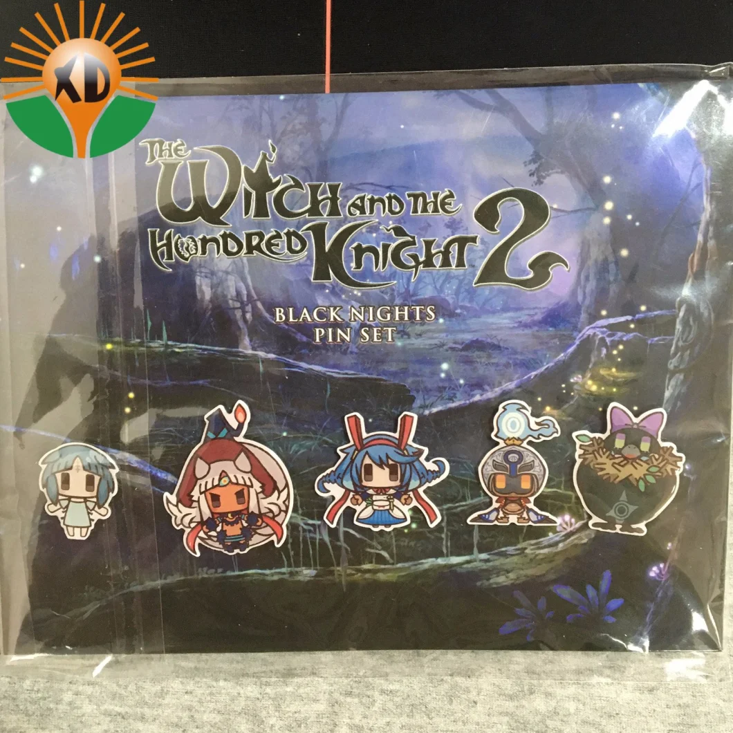 Wholesale Customized Printing Anime Badge for Pin Set