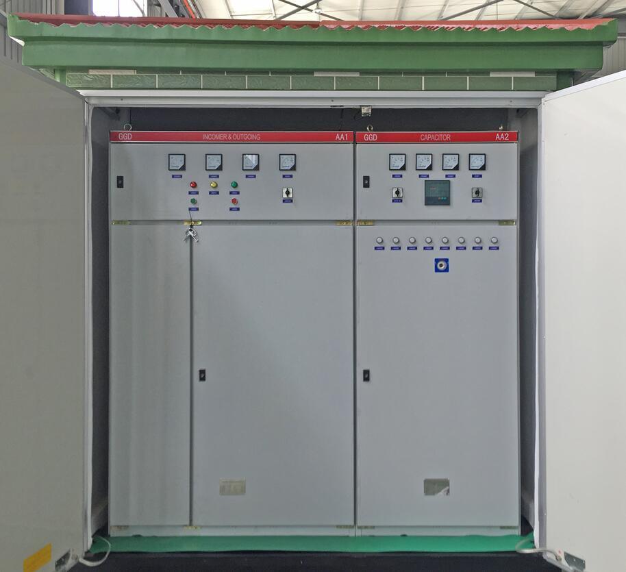 Factory Yb Customized Prefabricated Electrical Power Distribution 1000kVA 1250kVA Substation Kiosk Outdoor Substation