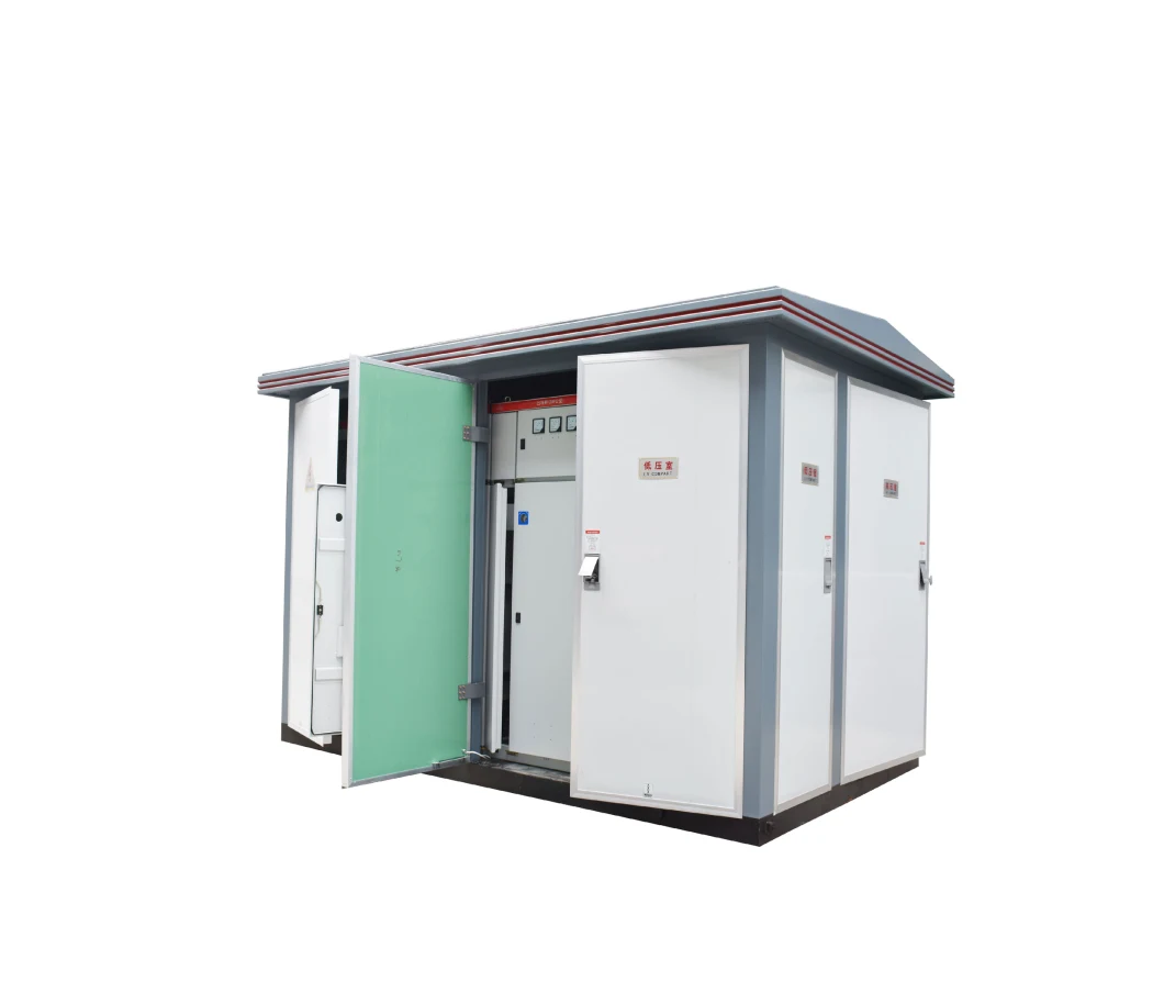 Electrical Complete Metal Package Kiosk Cubicle Transformer Substation Include Mv LV Switchgear and Transformer Compartment