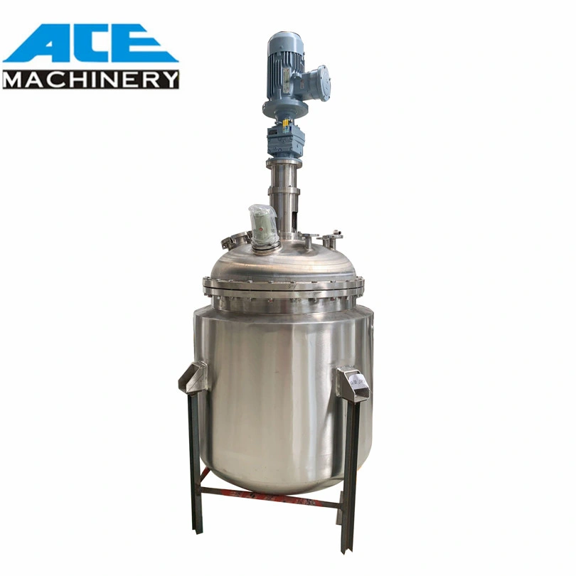 High Quality Continuous Stirred Tank Reactor Jacketed Reactor Stainless Steel Kettle