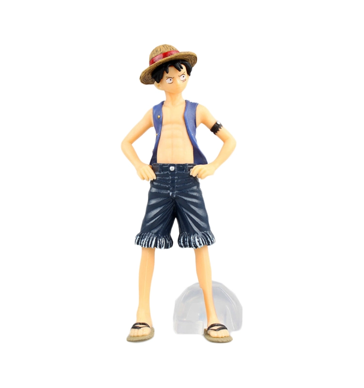 Classic Japanese Character Anime Action Figure Toy One Piece Luffy Action Figure Kids Cartoon