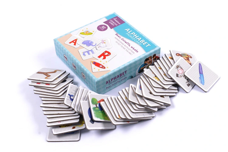 Memory of Early Childhood Game Learning Card, Game Card Printing