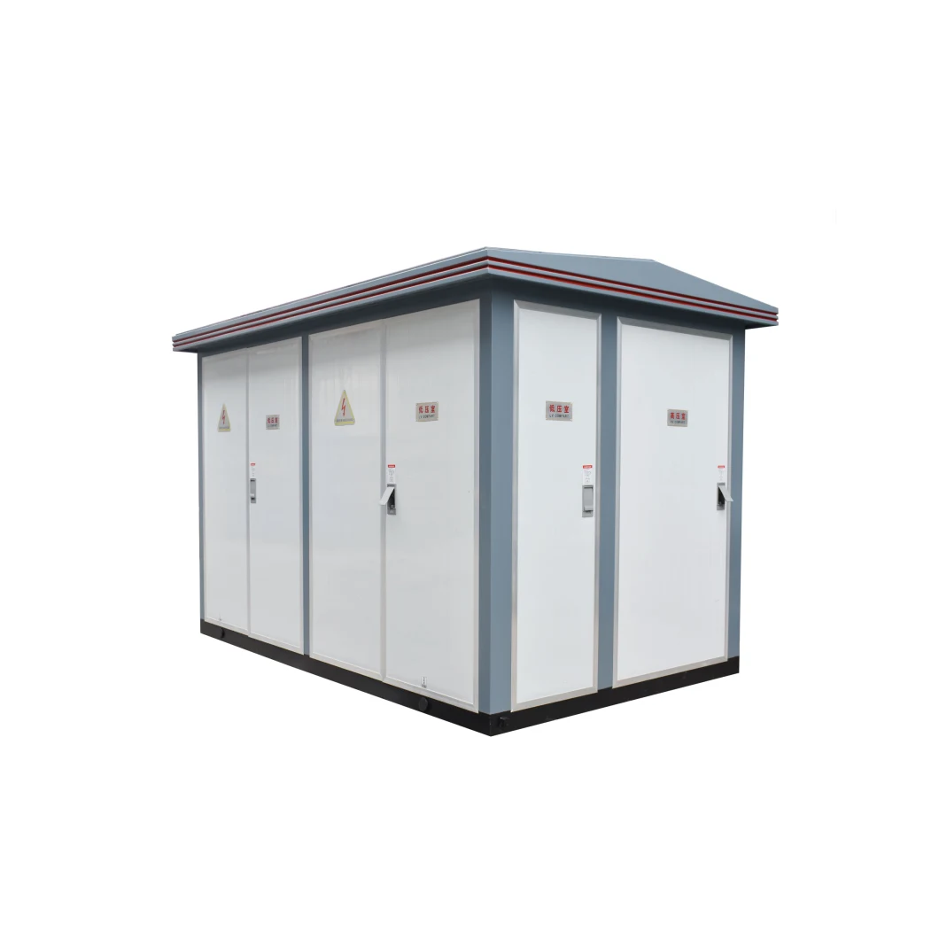 Electrical Complete Metal Package Kiosk Cubicle Transformer Substation Include Mv LV Switchgear and Transformer Compartment
