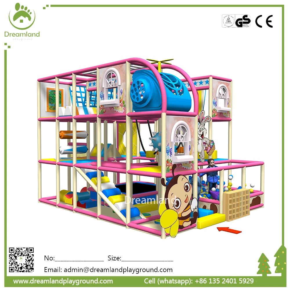 Newly Launched Kids Commercial Indoor Family Soft Playground Games Indoor Eco-Friendly Playground for Sale