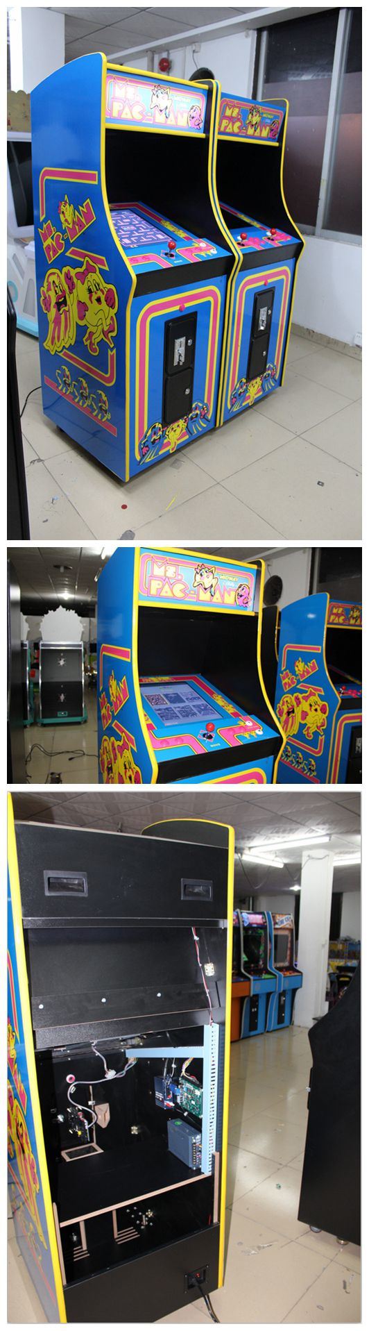 Cheap Classic Video Games Arcade PAC Man for Game House