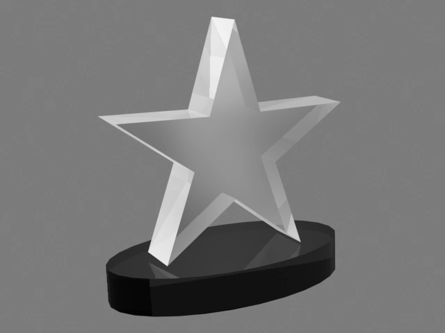 Customize Clear Acrylic Trophy Event Award Trophy for Chess Winner