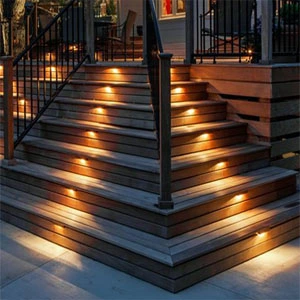 B106 Silver Bronze Color Exterior LED Lighting for Decks Wood Deck Lighting Outdoor Lighting for Decks