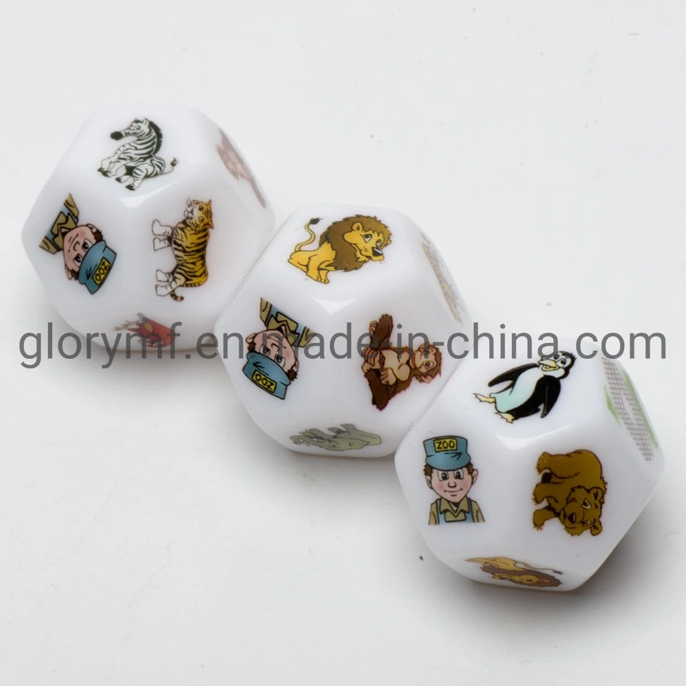 Dnd 12 Sided Mixed Dice Set Custom Polyhedral Dice