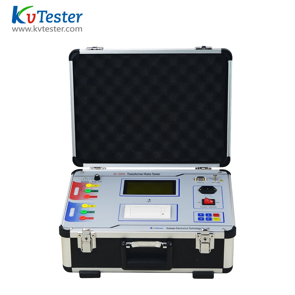 The Automatic 10kv Transformer Turns Ratio Tester 0.00~1000A California Bearing with Great Price