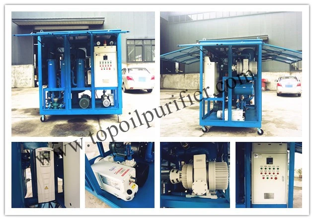 Waste Insulating Oil Transformer Oil Switchgear Oil Filtration Machine (ZYD-200)
