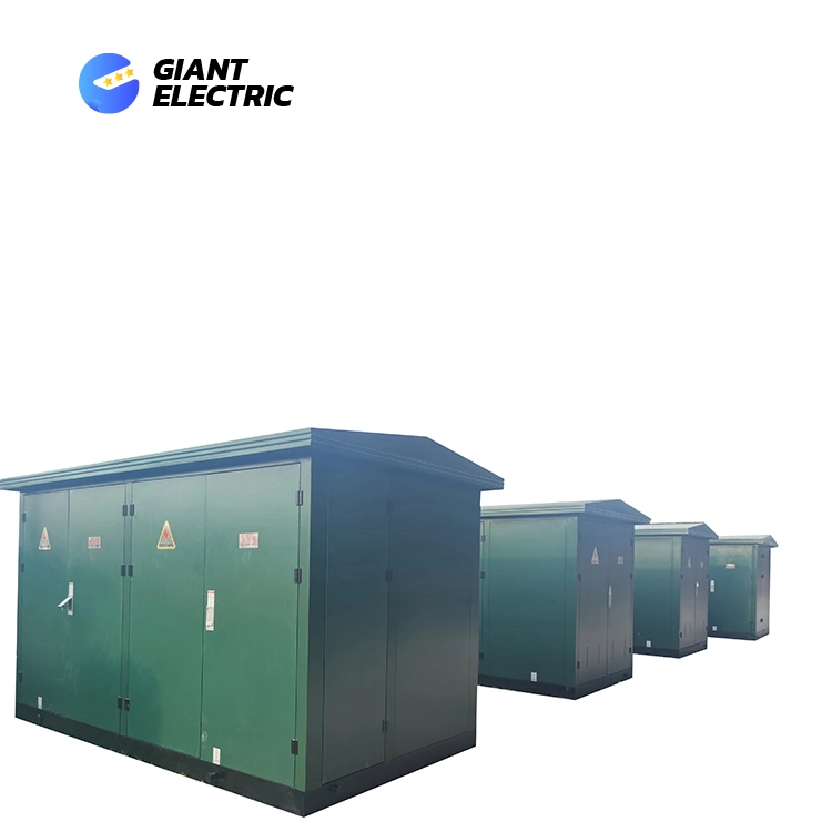 Zhegui Electric 15kv Power Distribution Compact Transformer American Substation