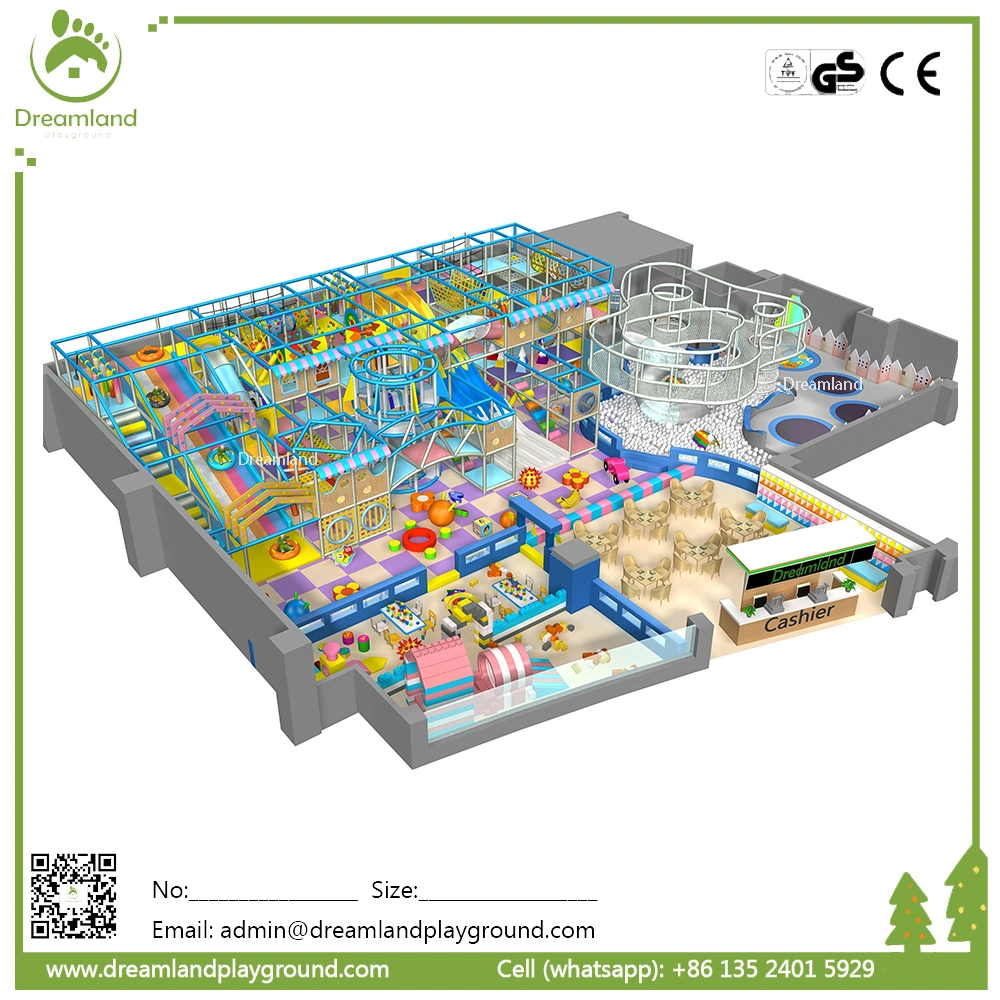 Kids Indoor Tunnel Amusement Park Family Playground for Children Ball Indoor Playground Games