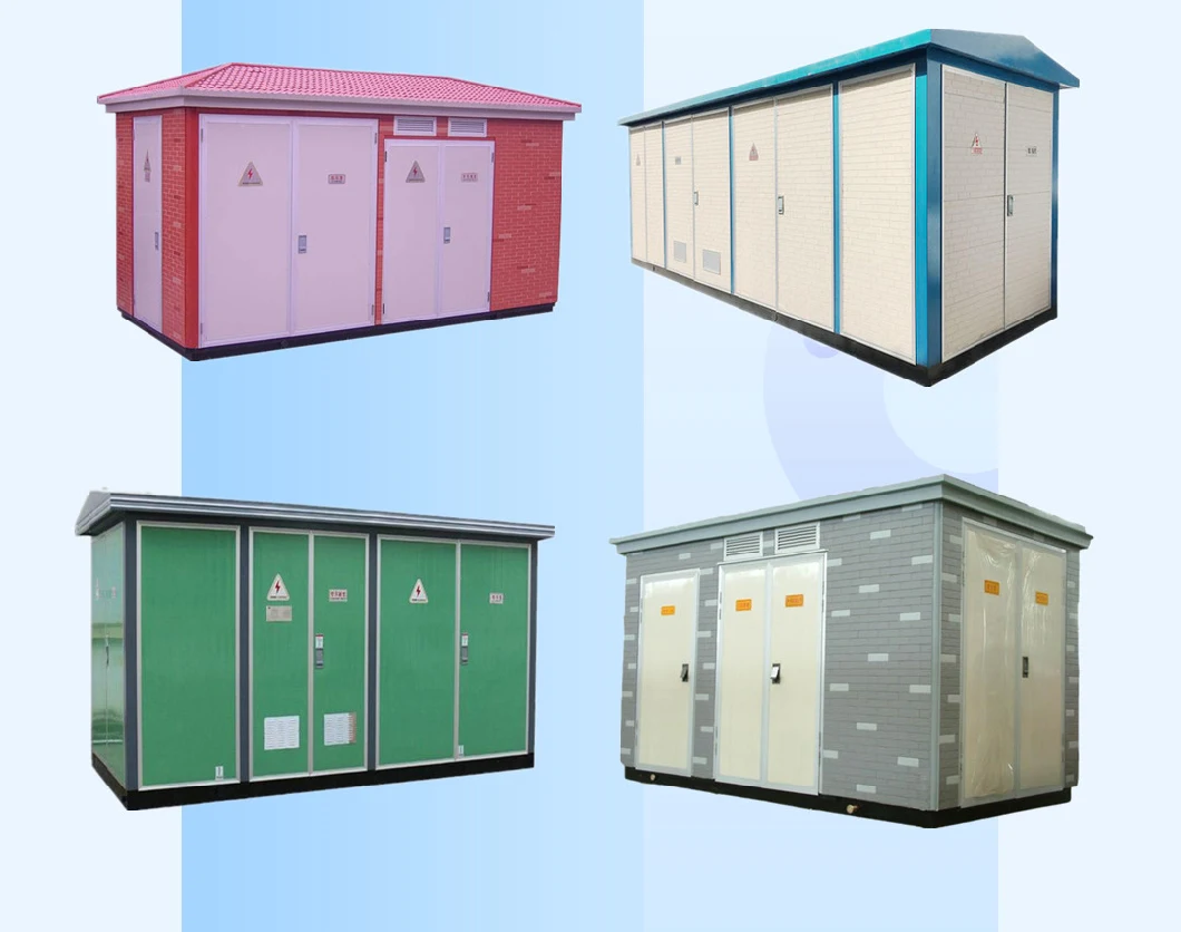 Outdoor Box-Type Combined Prefabricated Substation Electric Power Substation Box Design