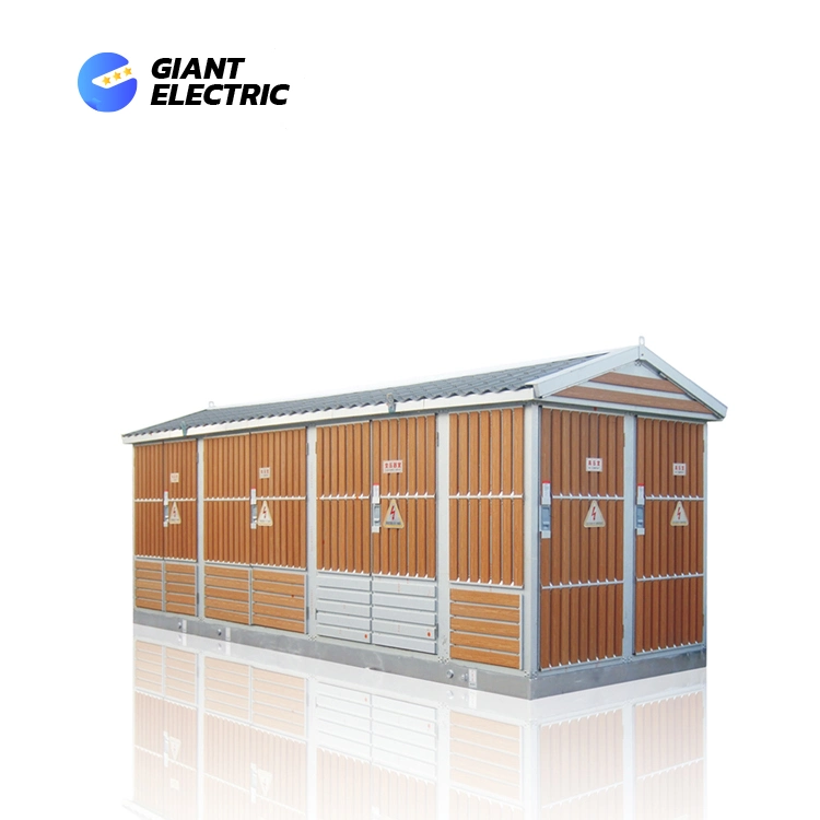 Zhegui Electric 33kv 630kVA Compact Transformer Electrical Package Substation