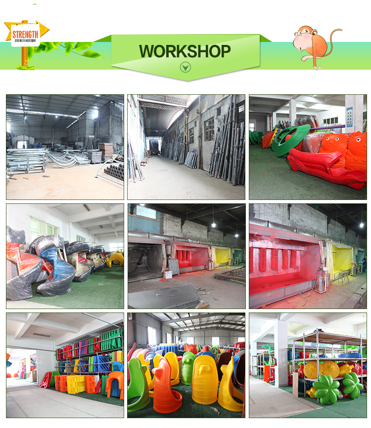 Customized Color and Size Kids PE Board Material Outdoor Game Playground