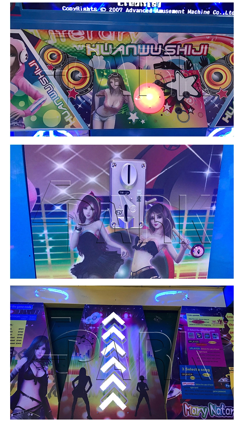Amusement Disco Party Games Dance Dance Arcade Game Machine Fitness Equipment for Sale