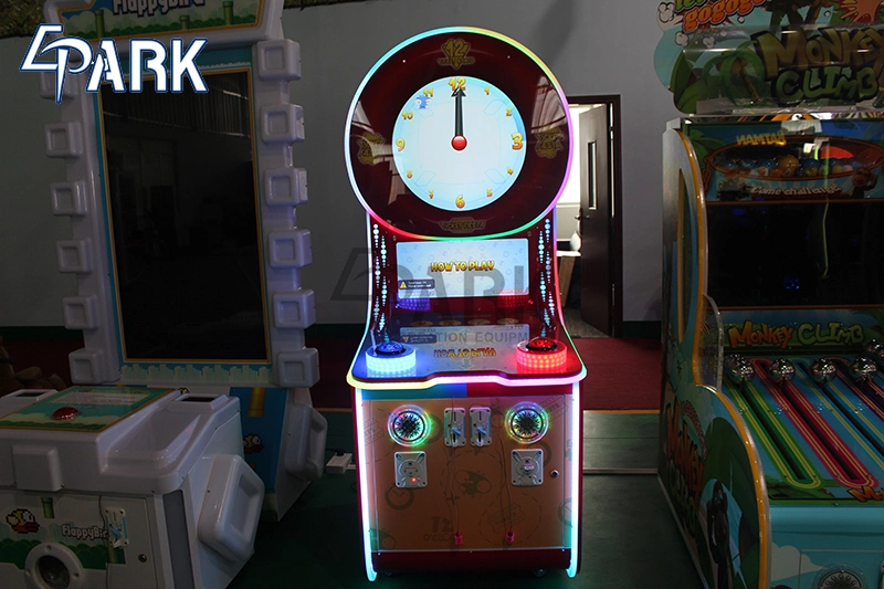 Coin Operated Ticket Redemption Games 12 O' Clock Lottery Arcade Amusement Game Machine