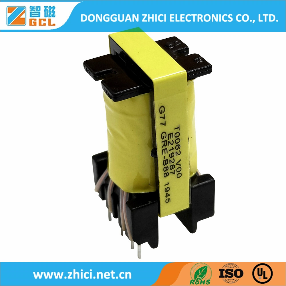 Small Electrical Pulse Litz Wire High Frequency Transformer Eel16 Eel19