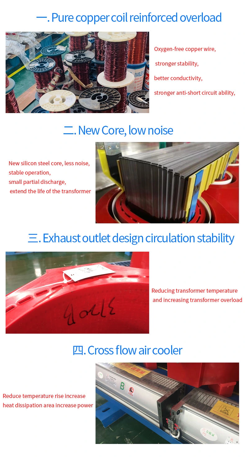 The Factory Supplies 11kv Resin Cast Dry Type Distribution Transformer