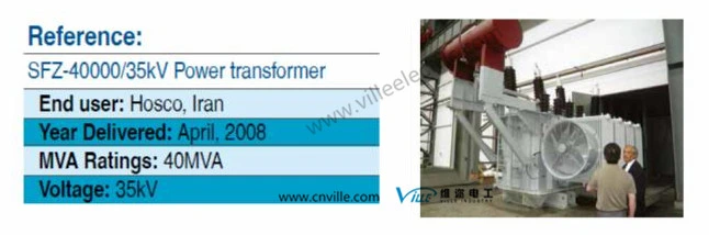 S11-5000/35 5mva S11 Series 35kv Power Transformer with on Load Tap Changer