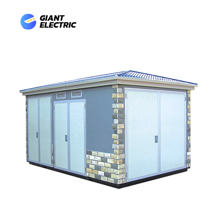 Zhegui Electric 33kv Mini Mv Compact Prefabricated Outdoor Package Substation