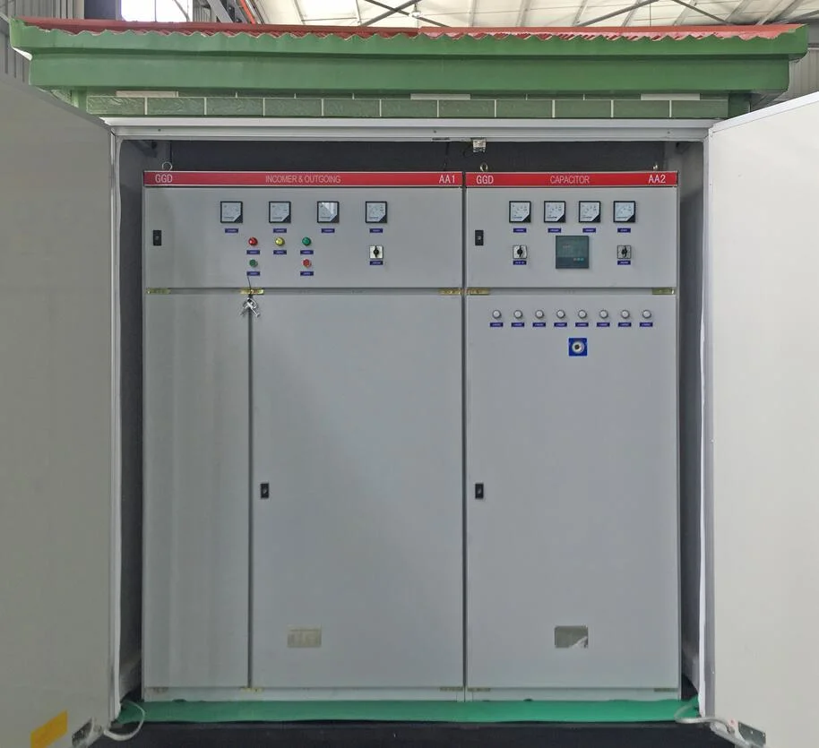 2kv 36kv Medium Voltage Switchgear Housing Portable with Lbs Vcb and Fuse Compartment Package Substation