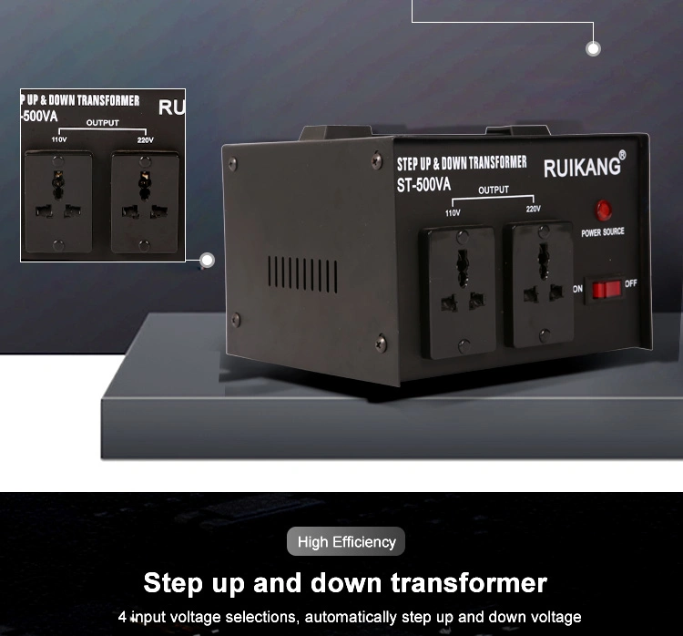 100va to 5000va Step up and Down Voltage Transformer