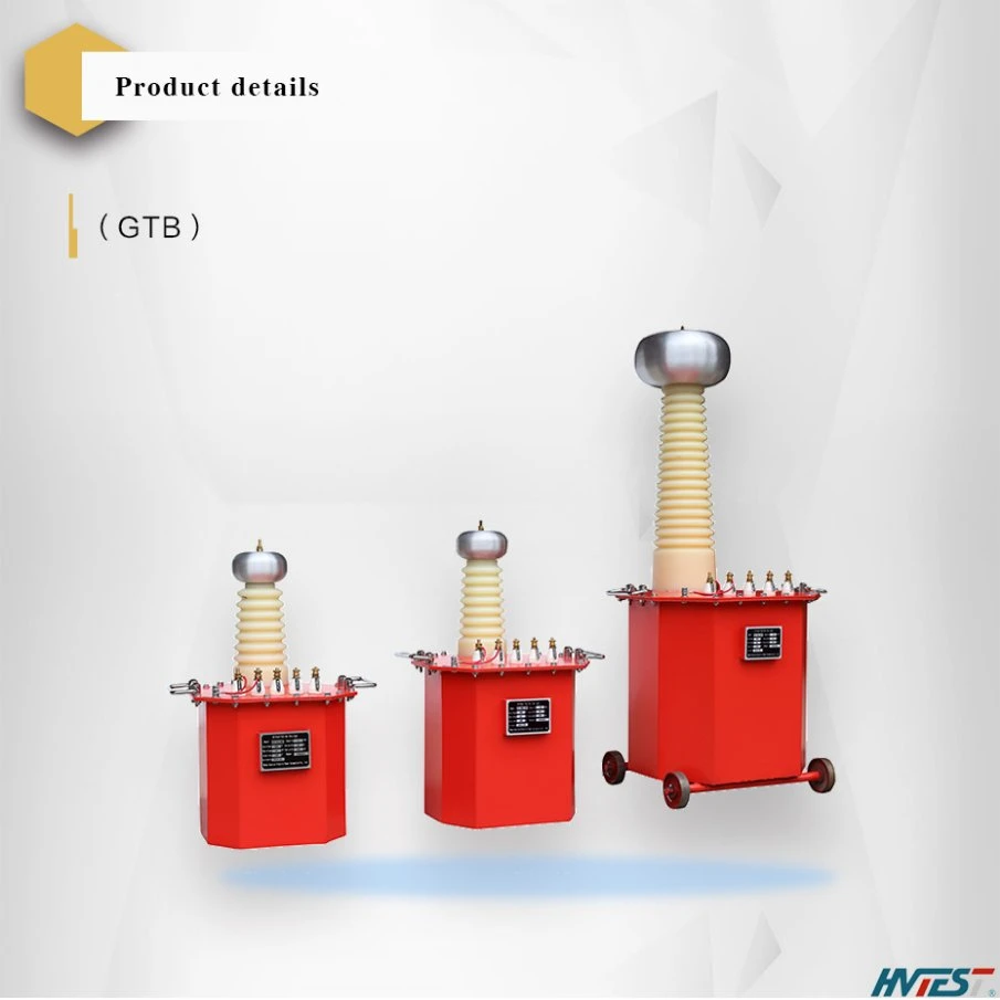 Gtb 10kVA 100kv Dry-Type Withstand Voltage Hipot Tester / Test Transformer