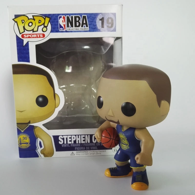 NBA Basketball Star Action Figure Funko Pop Kobe Jordan James Irving Stephen Curry Vinyl Action Figure