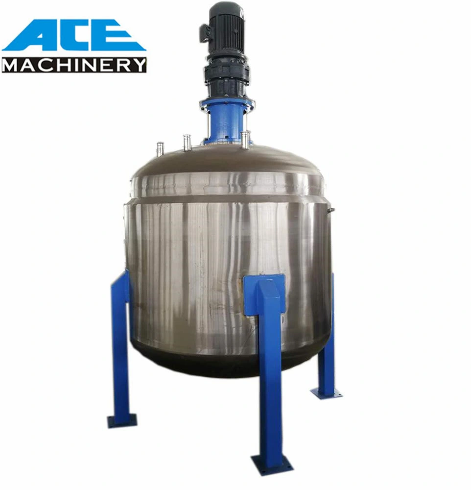 High Quality Continuous Stirred Tank Reactor Jacketed Reactor Stainless Steel Kettle