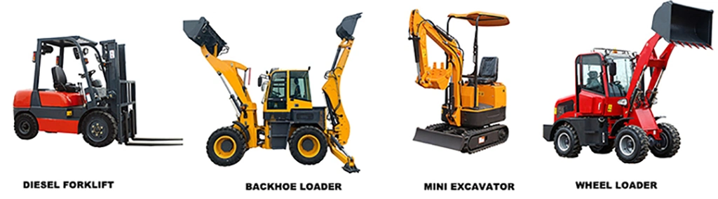 Hydraulic joystick telescopic wheel loader with different accessories for different working condition