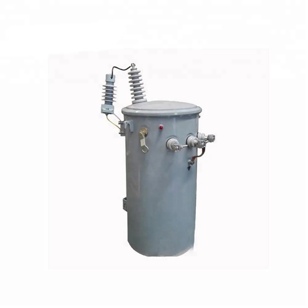 Single Phase Oil Filled Pole Mounted Power Distribution Transformer